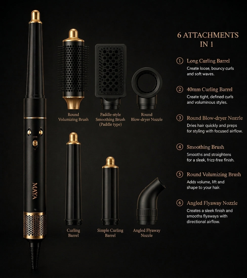 MAYA AirLuxe Pro (6 attachments)